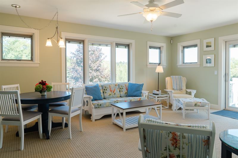 East suite living room